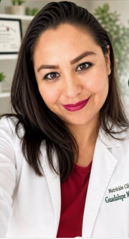 Lic. Guadalupe Muñoz Ortega, nutrióloga clínica y oncológica